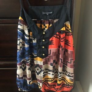 Multicolored Spaghetti Strap